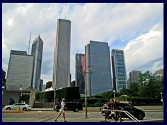 Millennium Park 45 - Randolph Street skyscrapers